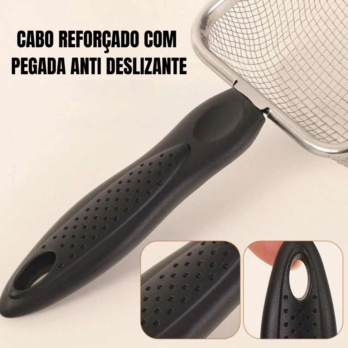 Pá de Malha Fina Coletora para Gatos Aço Inox