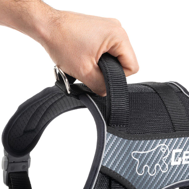 Peitoral para Cachorro Ferplast Genius Preto XG