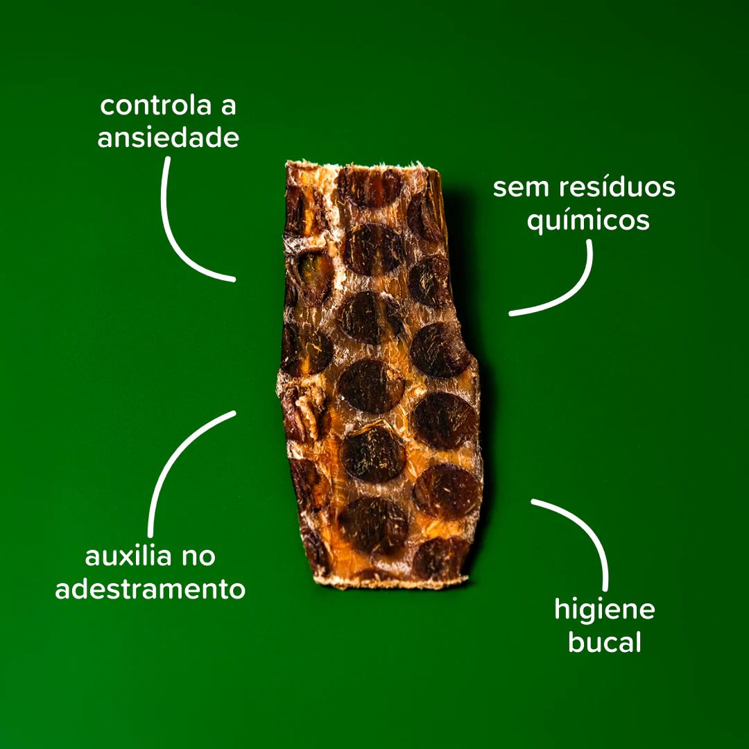 Petisco Esofofos Natty Chews Esofago Bovino Desidratado 5 unidades