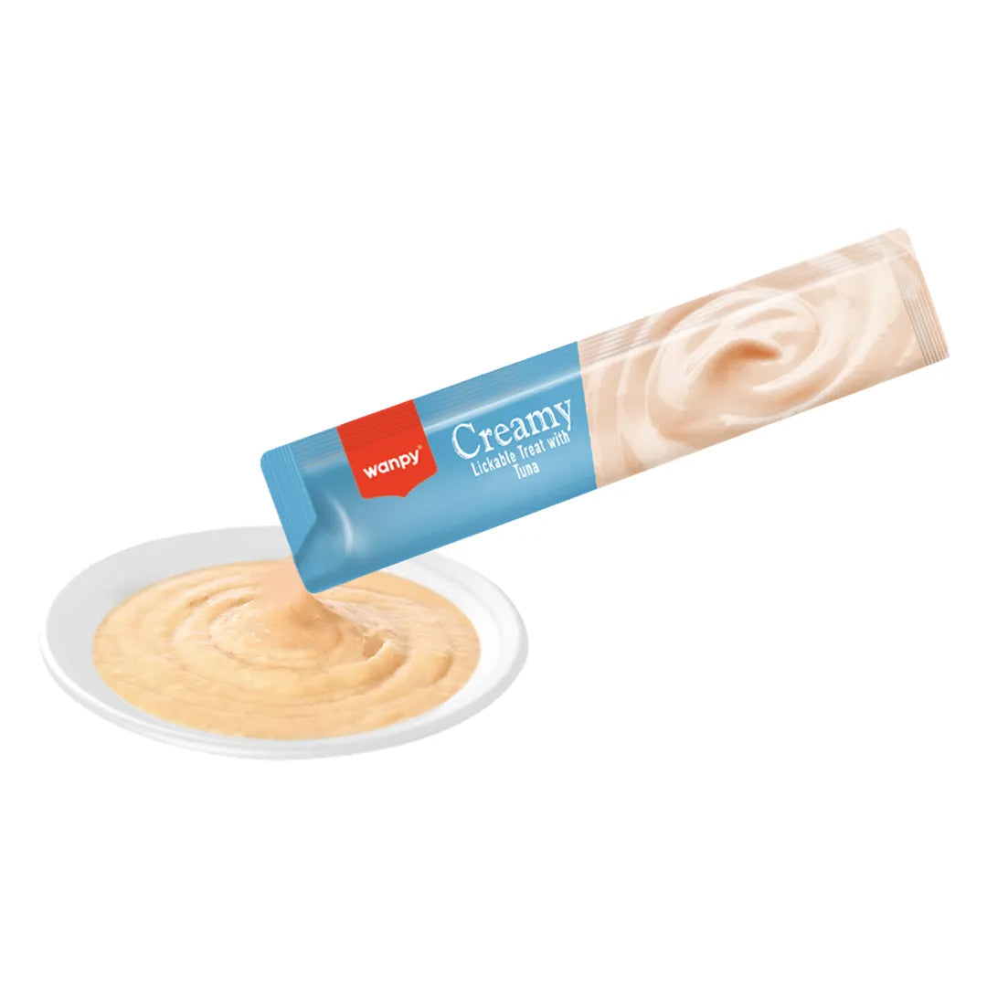 Petisco para Gato Wanpy Creamy Atum 70g
