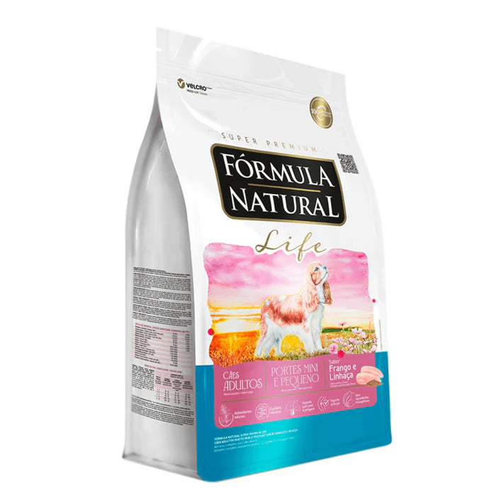 Ração Fórmula Natural Life Cães Adultos Raças Pequenas e Mini 10kg