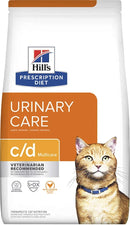 Ração Hill's Prescription Diet C/D Multicare Gatos Adultos Cuidado Urinário 1,81kg