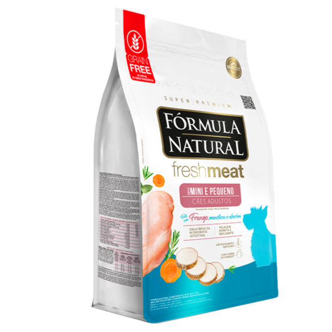 Ração Fórmula Natural Fresh Meat Cães Adultos Raças Pequenas e Mini 2,5kg