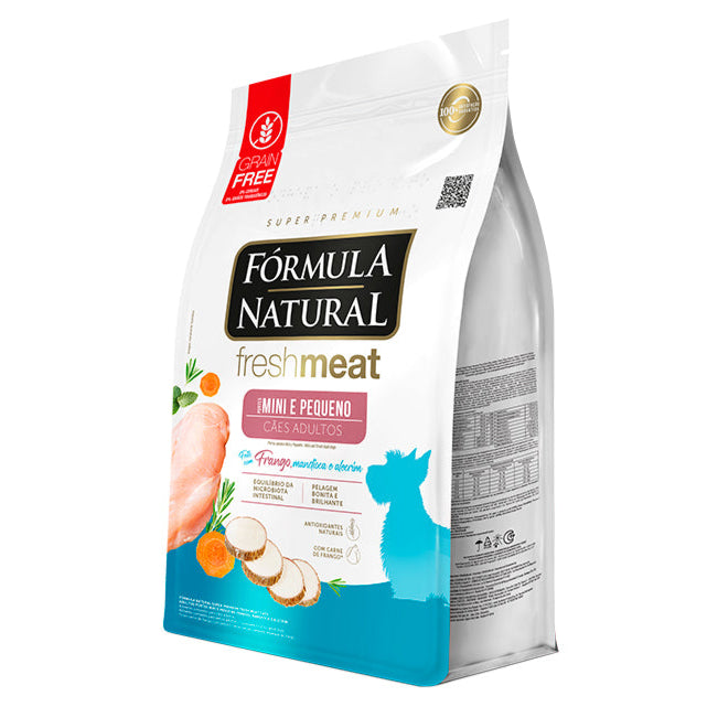 Ração Fórmula Natural Fresh Meat Cães Adultos Raças Pequenas e Mini 2,5kg