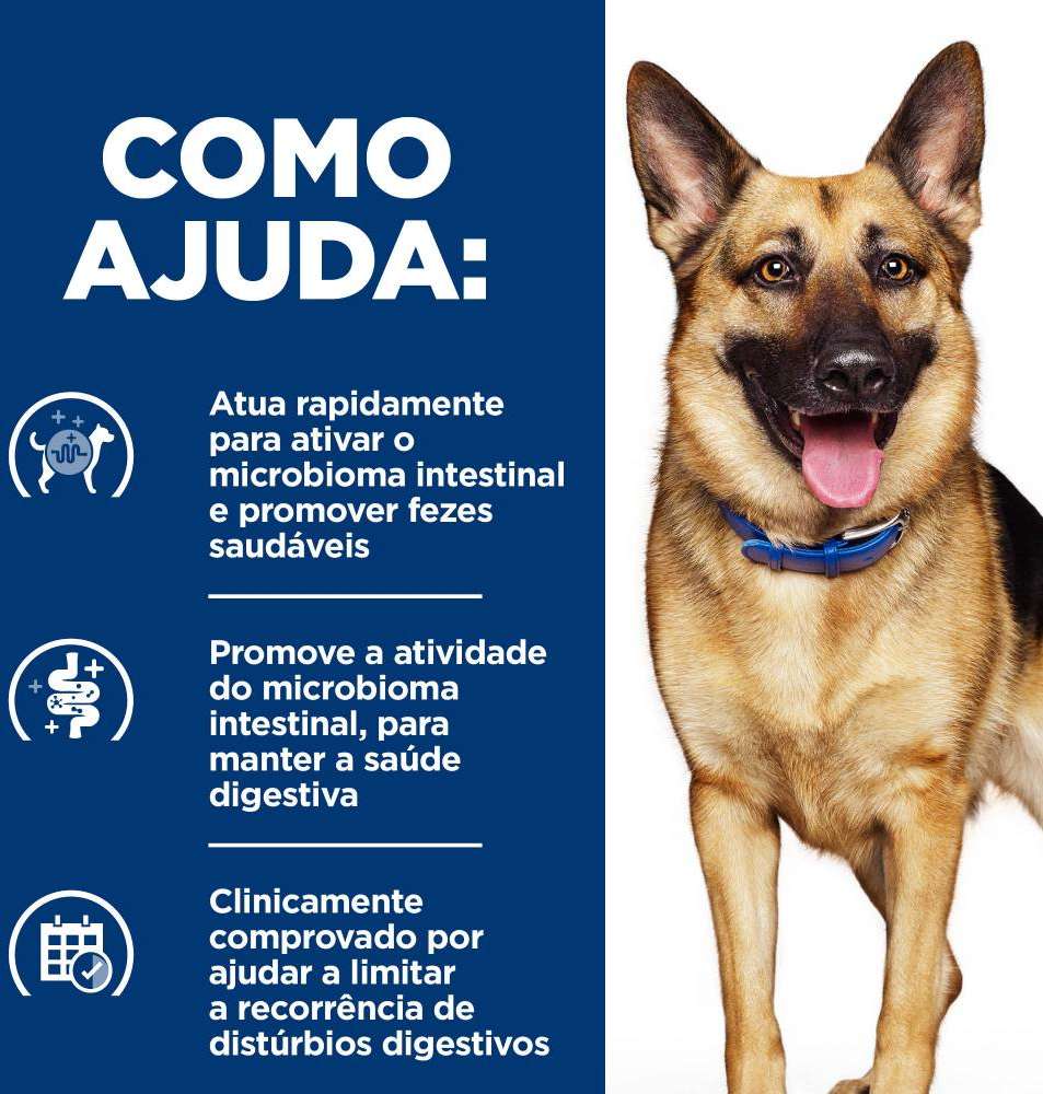 Ração Hill's Prescription Diet Gastrointestinal Biome para Cães Adultos 3,63kg