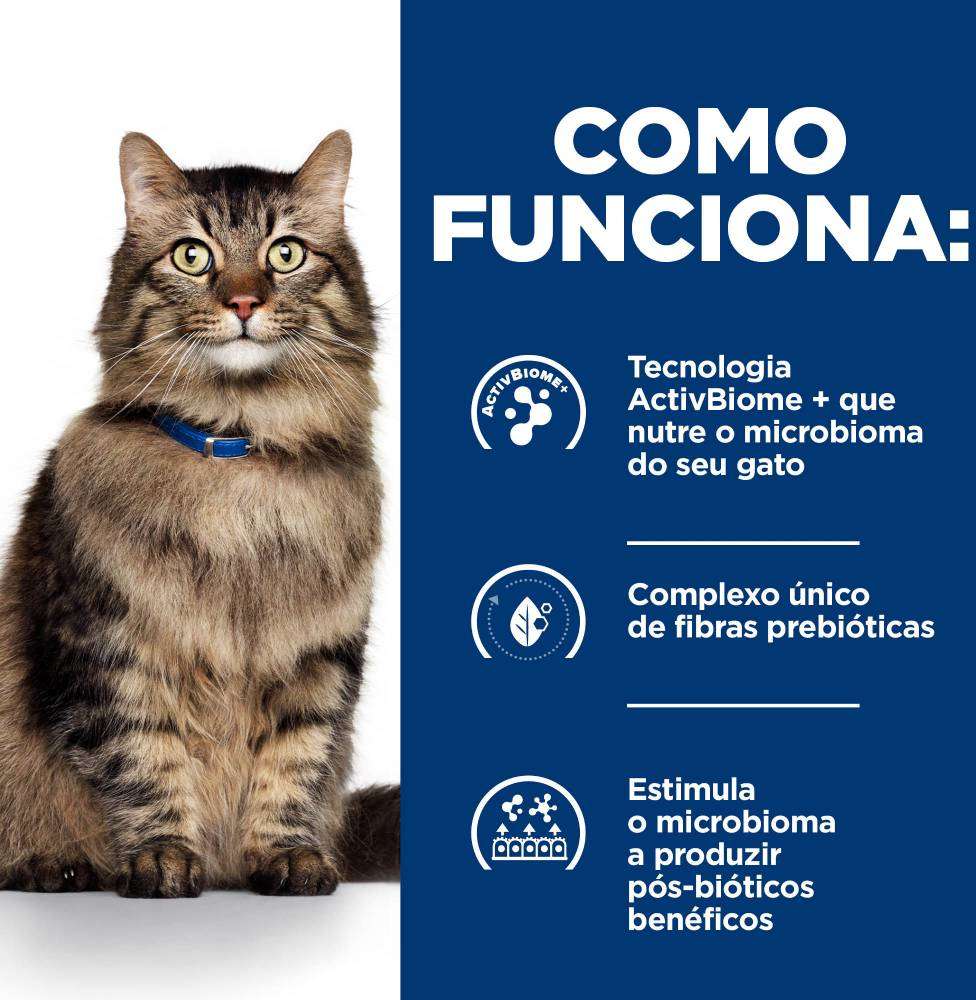 Ração Hill's Prescription Diet Gastrointestinal Biome para Gatos Adultos 1,81kg