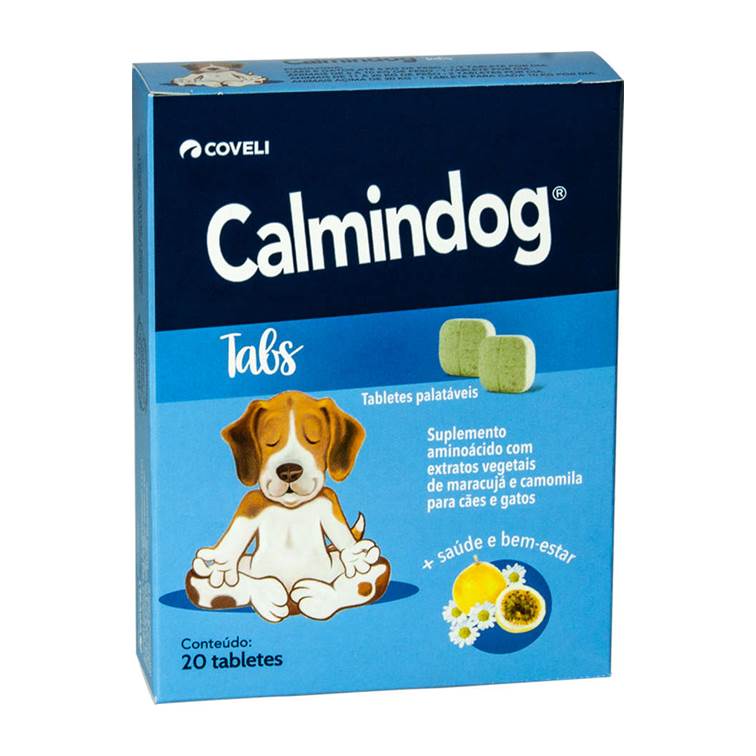 Suplemento Alimentar Coveli Calmindog Tabs 20 Comprimidos