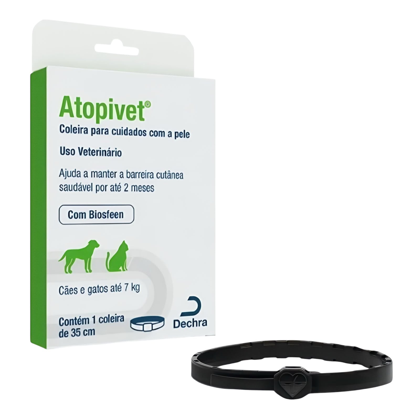Coleira Dermatológica Dechra Atopivet para Cães e Gatos 35 cm