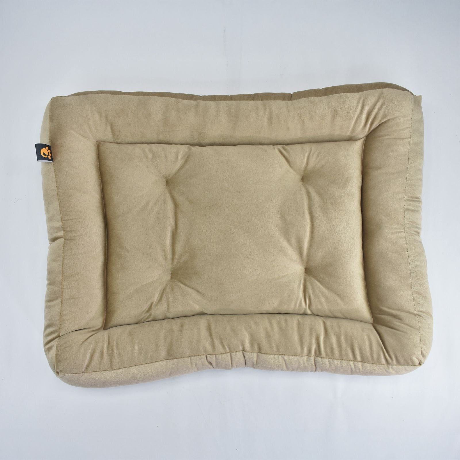 Cama para Cachorro Ferpa Pets Colchonete Quadrado Bege G