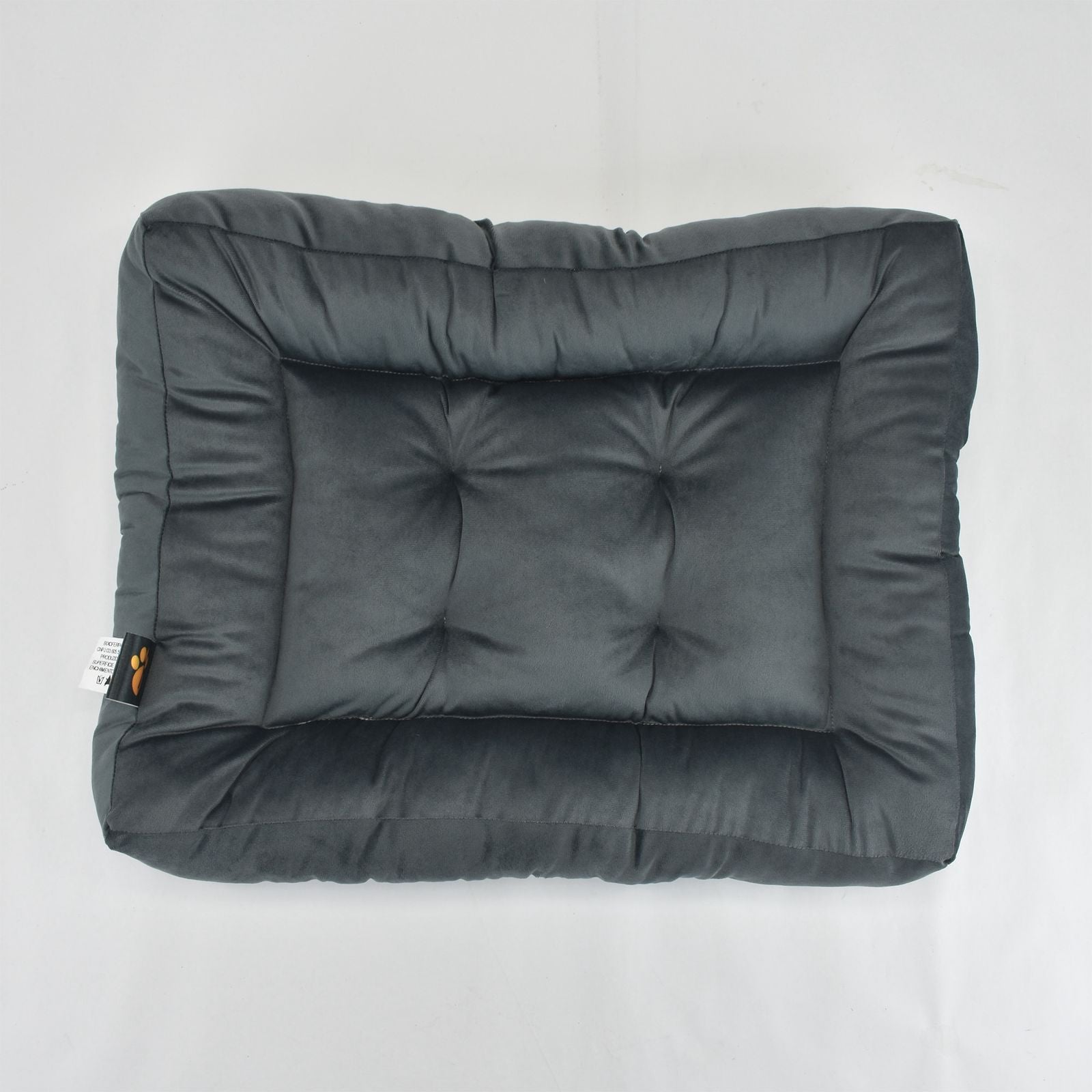 Cama para Cachorro Ferpa Pets Colchonete Quadrado Cinza G