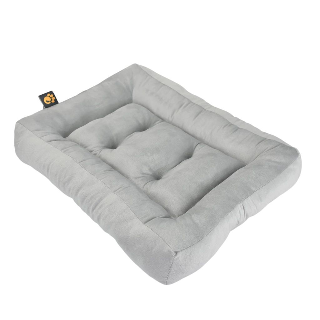 Cama para Cachorro Ferpa Pets Colchonete Quadrado Prata P