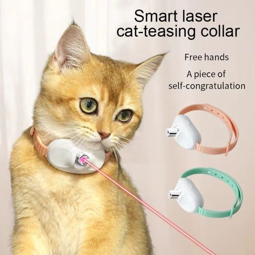 Coleira para Gato Laser Interativo