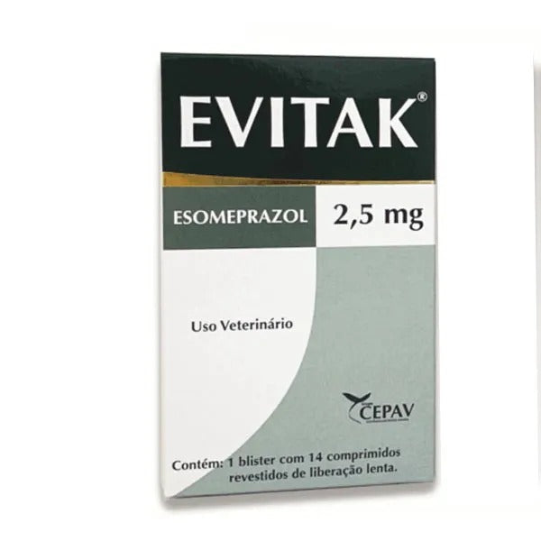 Evitak Esomeprazol 2,5mg 14 comprimidos