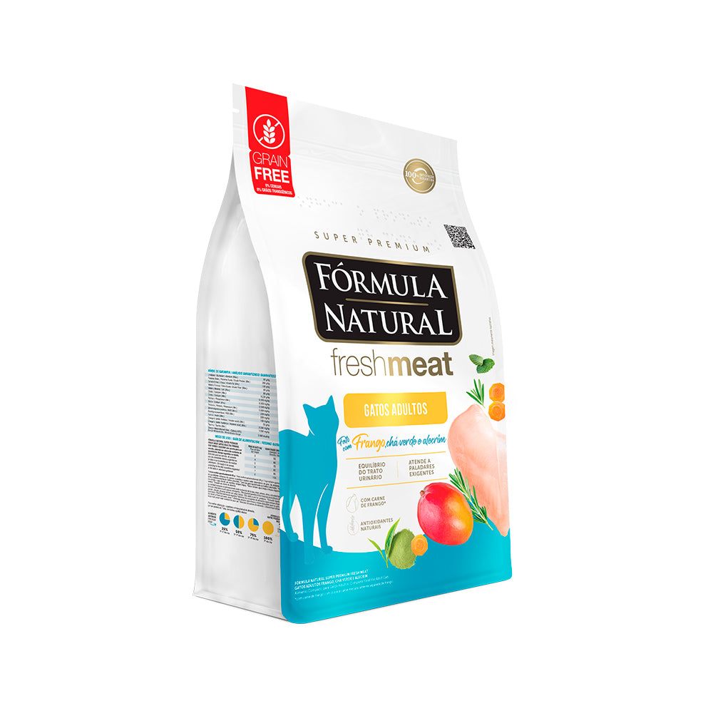 Ração Fórmula Natural Fresh Meat Gatos Adultos Frango 10,1kg