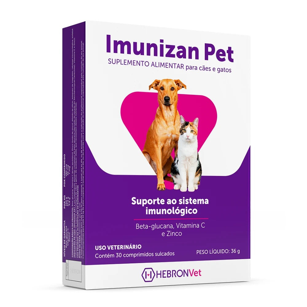 Imunizan Pet para Cachorros e Gatos 30 comprimidos