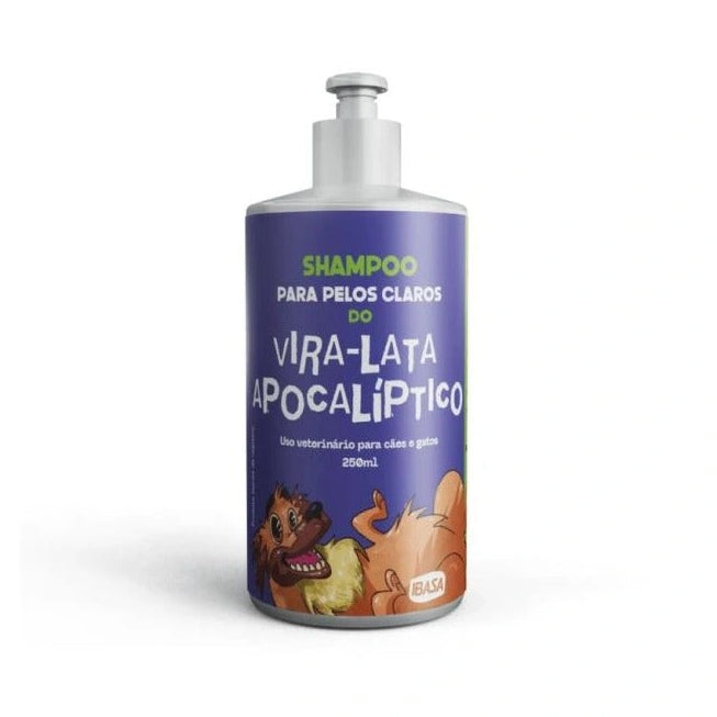 Shampoo Pelos Claros Vira-Lata Apocalíptico Ibasa 250ml