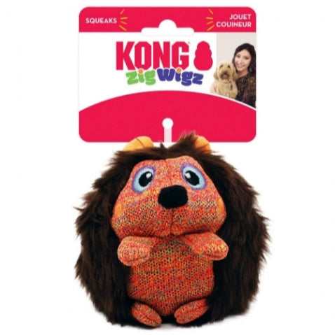 Brinquedo para Cachorro KONG Zigwigz Hedgehog Medium