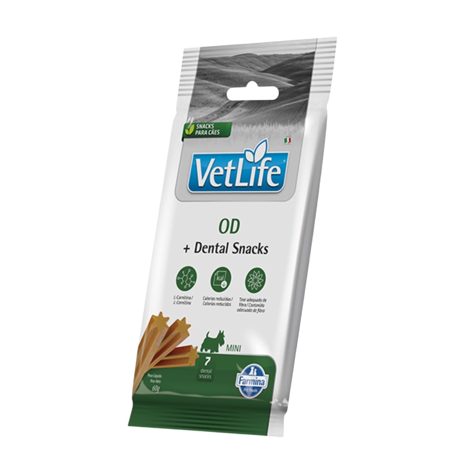 Snack Vet Life Obesity Cães Adultos Mini 60g