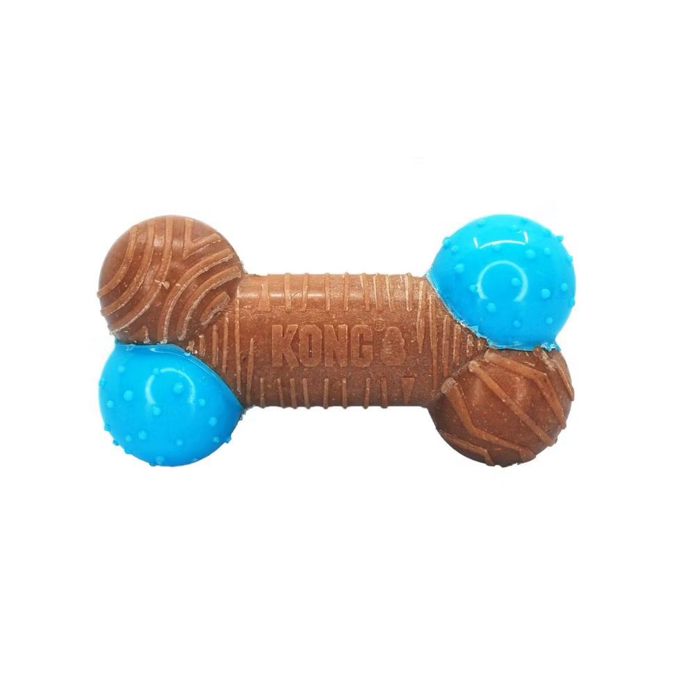 Brinquedo para Cachorro KONG Osso de Bambu Corestrength Pequeno