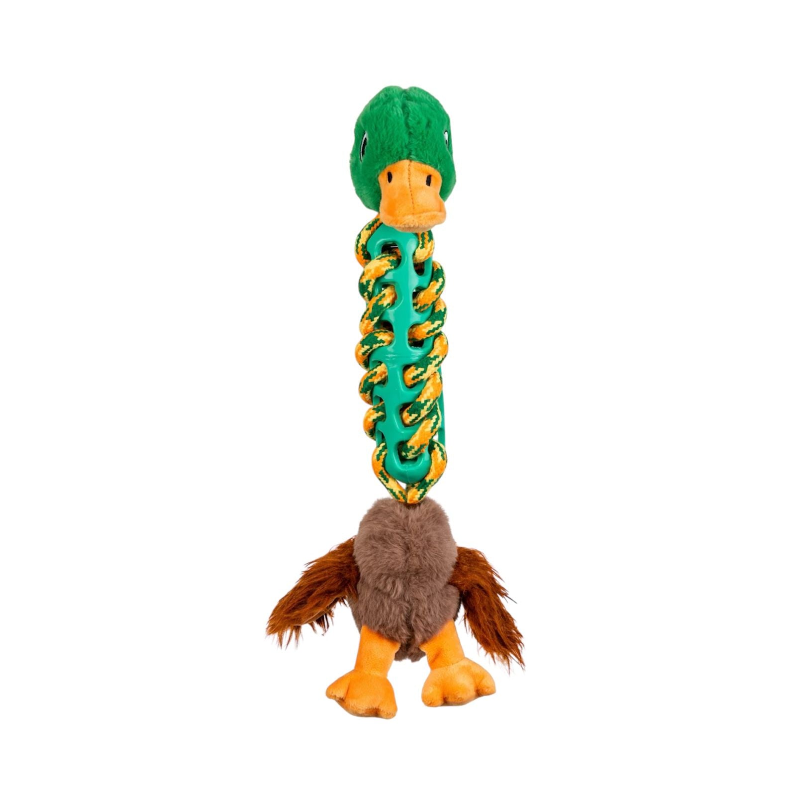 Brinquedo Akol Pelúcia Pato Verde