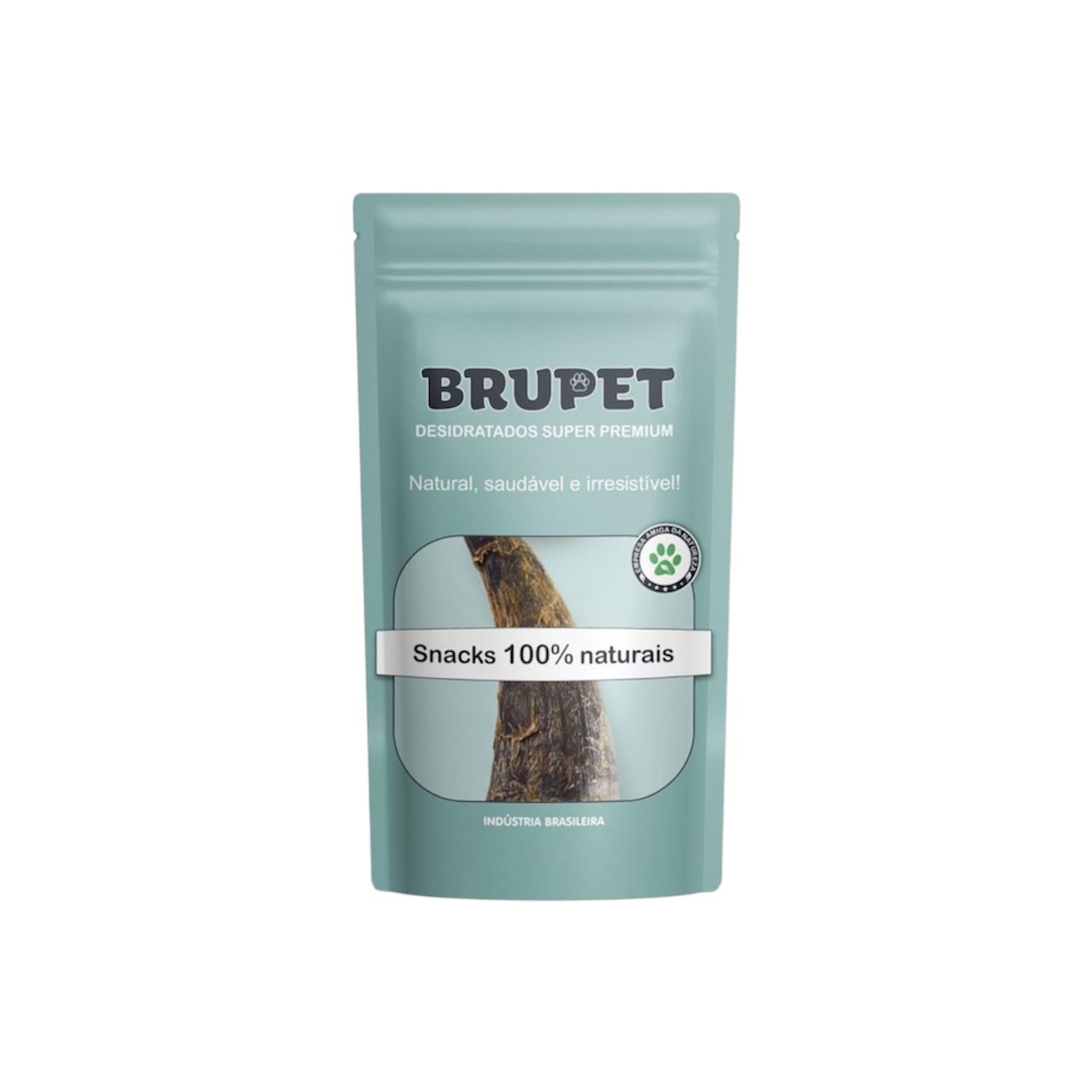 Petisco Natural Desidratado para Cães Brupet Chifre Bovino Inteiro com Ponta