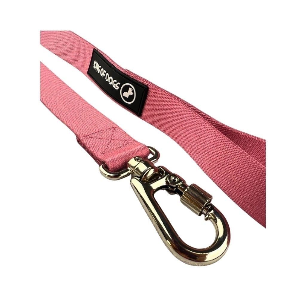 Peitoral Hug King Of Dogs Rose Preto M