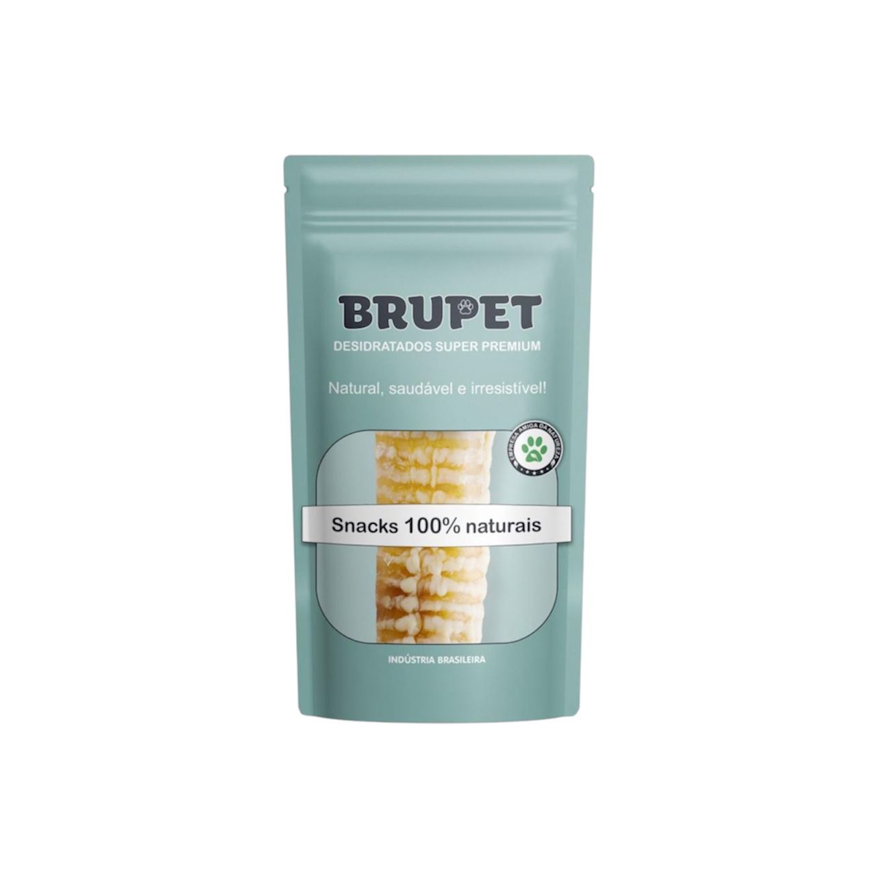 Petisco Natural Desidratado para Cães Brupet Traquéia Bovina P 2 unidades