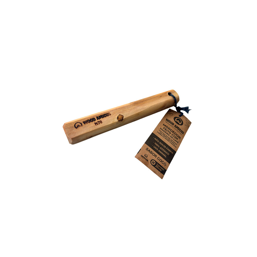 Brinquedo para Cães Mordedor WoodnPets Sustentável Rústico