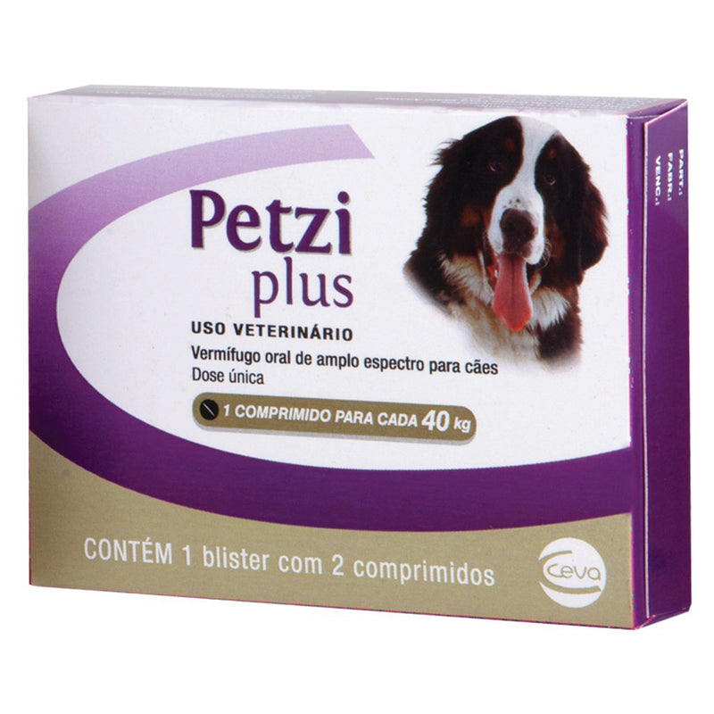 Vermífugo Petzi Plus 3,2g