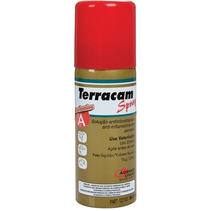 Anti-Inflamatório Terracam Spray Antimicrobianos 125ml