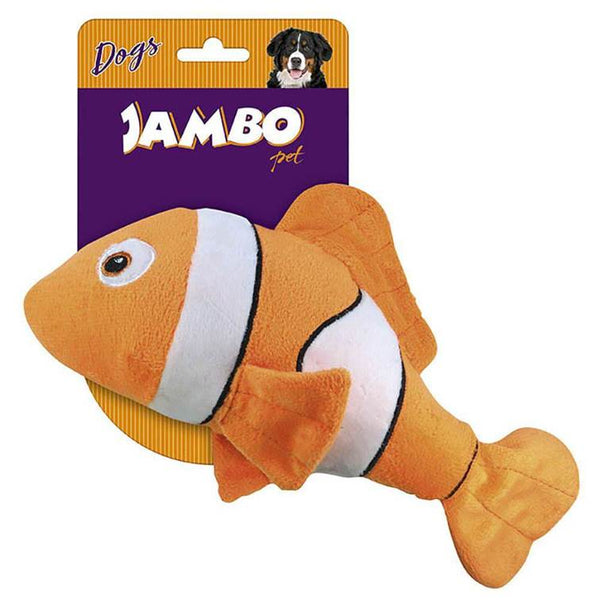 Brinquedo Jambo Mordedor Pelúcia Peixe Nemo