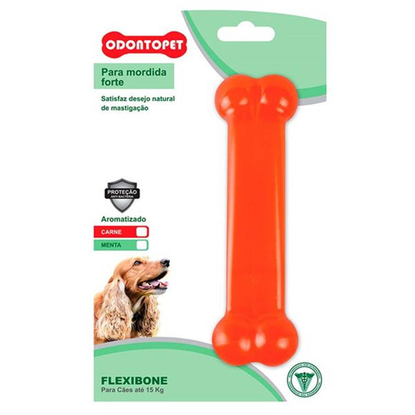 Brinquedo Odontopet Osso Flexibone Cães até 15kg