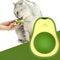 Brinquedo para Gato Abacate com Bola de Catnip