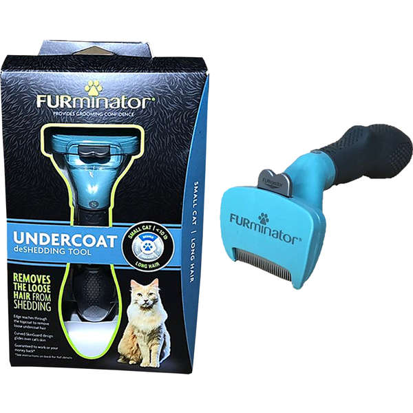 Escova New Furminator Pequena Gatos Pelo Longo