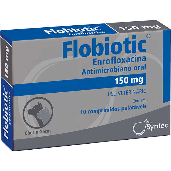 Flobiotic Syntec Antimicrobiano Oral 150mg 10 comprimidos