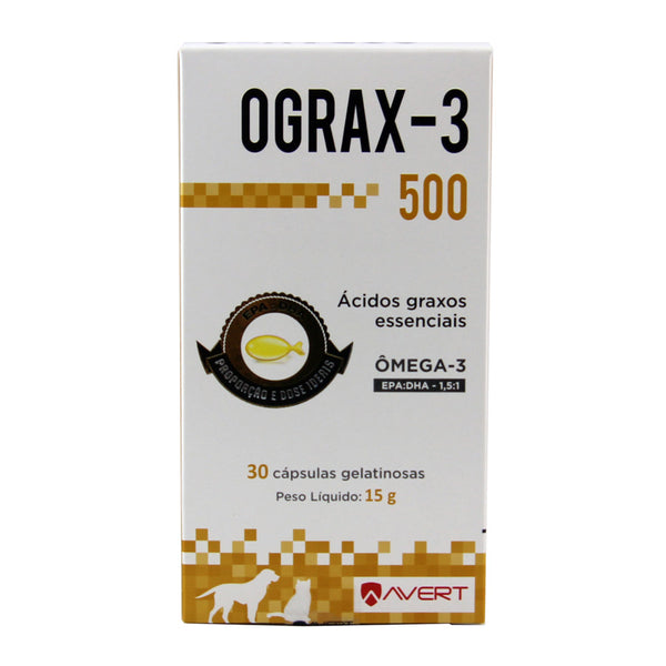 Suplemento Ograx-3 500 30 cápsulas