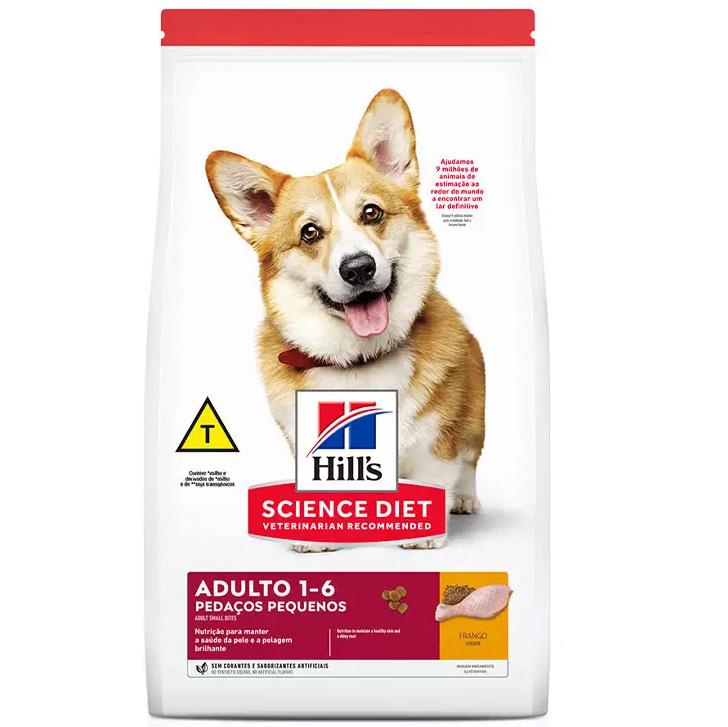 Ração Hill's Cão Adulto Pedaços Pequenos 2,4kg