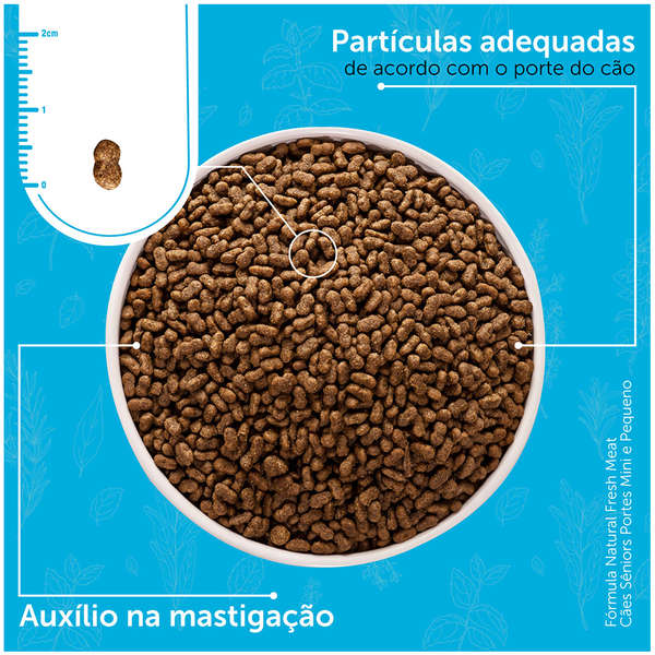 Ração Fórmula Natural Fresh Meat Cães Sênior Raças Pequenas e Mini 2,5kg