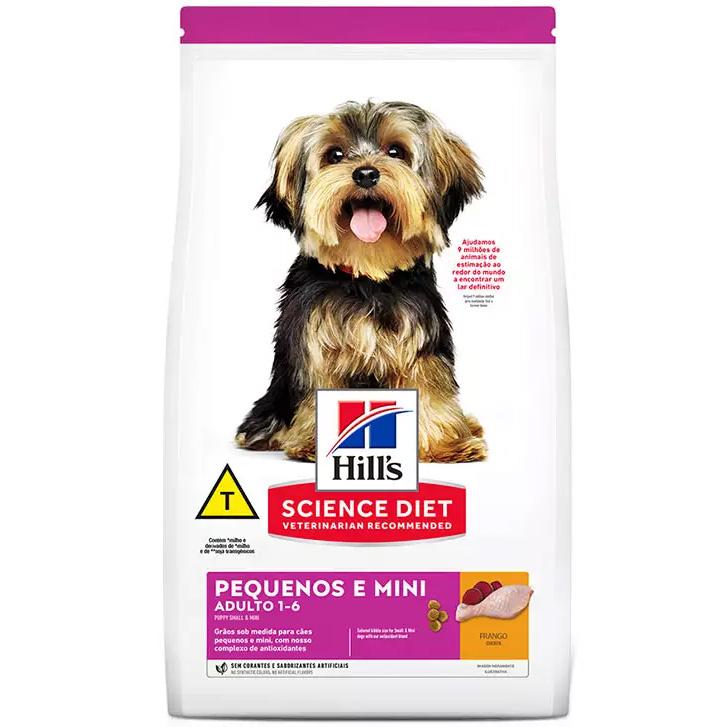 Ração Hill's Cão Adulto Pequenos e Mini 800g