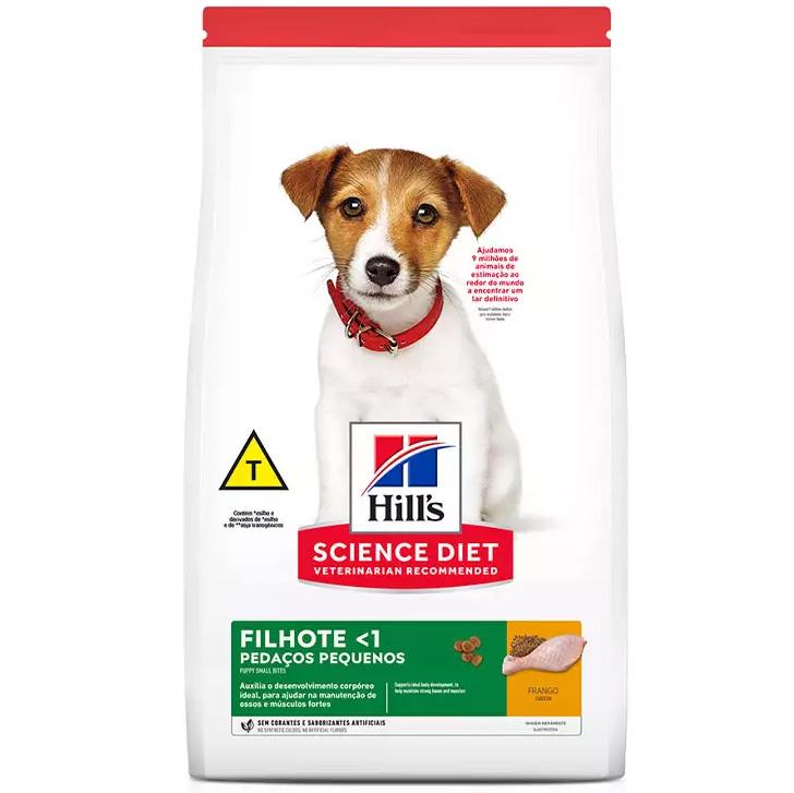 Ração Hill's Cão Filhote Pedaços Pequenos 2,4kg