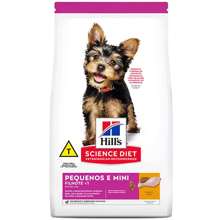 Ração Hill's Cão Filhote Pequenos e Mini 2,4kg