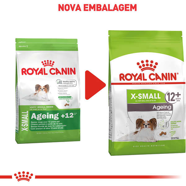 Ração Royal Canin X-Small Ageing 12+ Cães 1kg