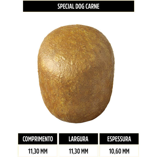 Ração Special Dog Premium Carne Cães Adultos 3kg