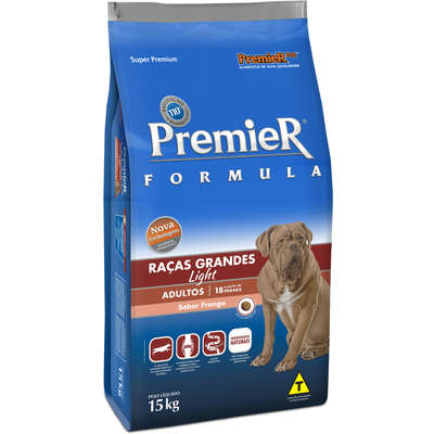 Ração Premier Fórmula Cão Adulto Light Raças Grandes 15kg