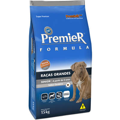 Ração Premier Fórmula Cão Sênior Raças Grandes 15kg