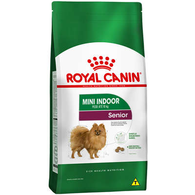 Ração Royal Canin Mini Indoor Sênior Cães 7,5kg