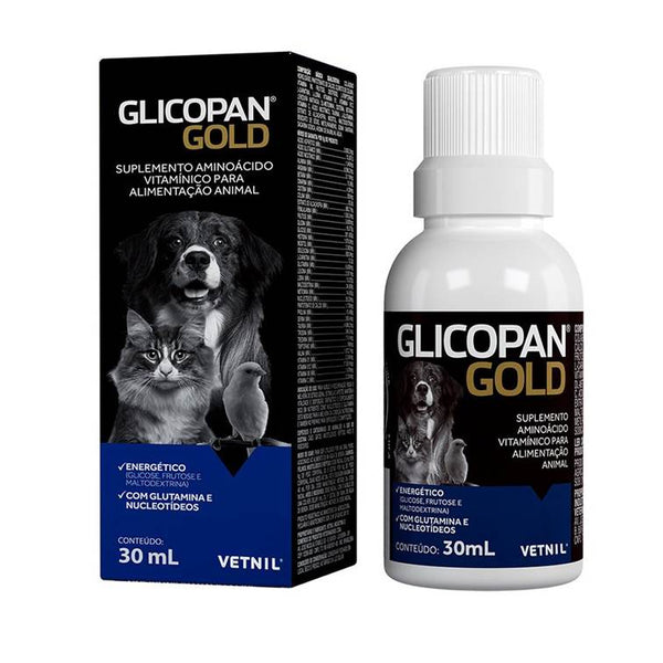 Suplemento Glicopan Gold Vetnil 30ml