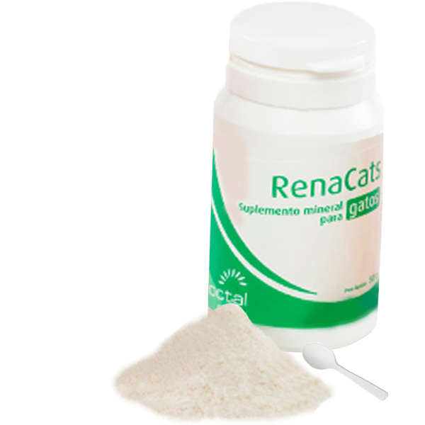 Suplemento Mineral RenaCats Bioctal para Gatos 50g