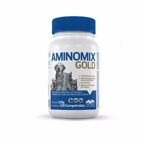Suplemento Aminomix Gold 120 Comprimidos