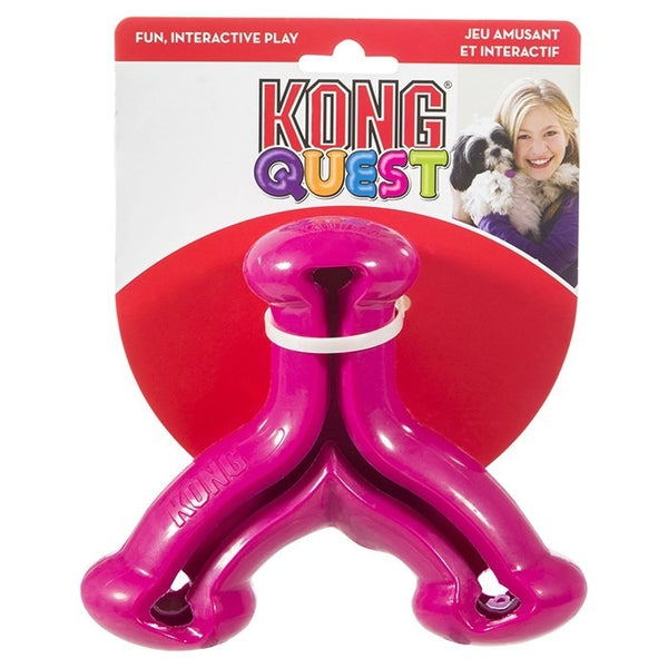 Brinquedo para Cachorro Kong Quest Wishbone Grande